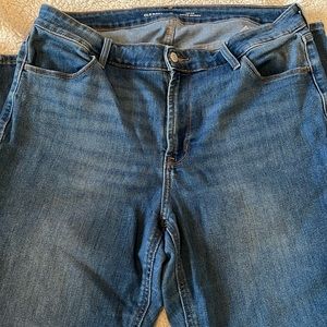 Old Navy jeans! Size 14 tall super skinny high rise